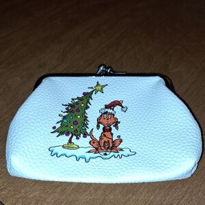 The Grinch Max  Coin Purse with Christmas Design